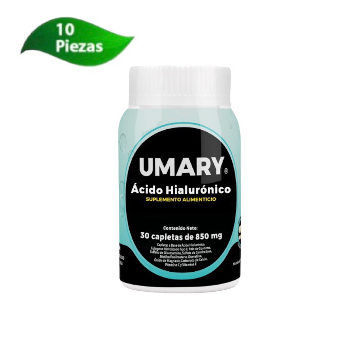 10 Acido Hialuronico UMARY 30 Capletas 860gr ENVIO  GRATIS!