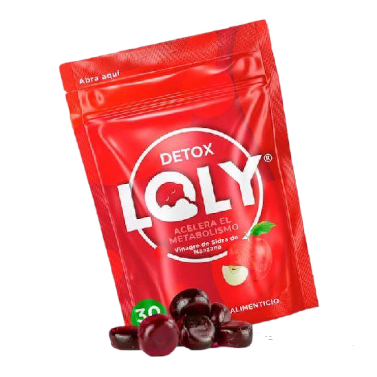 Gomitas Loly Control De Vinagre De Sidra De Manzana