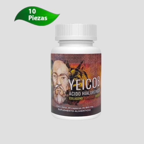 10 Piezas De Yeicob Con 30 Capletas C/u ENVIO GRATIS!