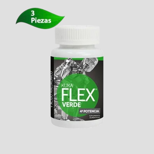 3 KukaFlex Verde 30 Caps  C/u ENVIO GRATIS!