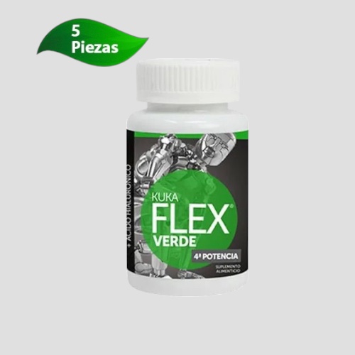 5 KukaFlex Verde 30 Caps  C/u ENVIO GRATIS!