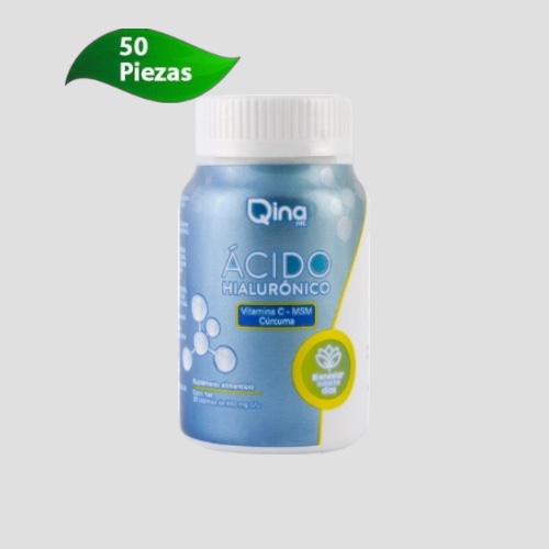 50 Piezas Acido Hialuronico Qina Con 30 Capletas C/u ENVIO GRATIS!
